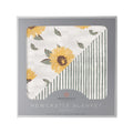 Sunflower Farm and Sage Green Stripe Newcastle Blanket